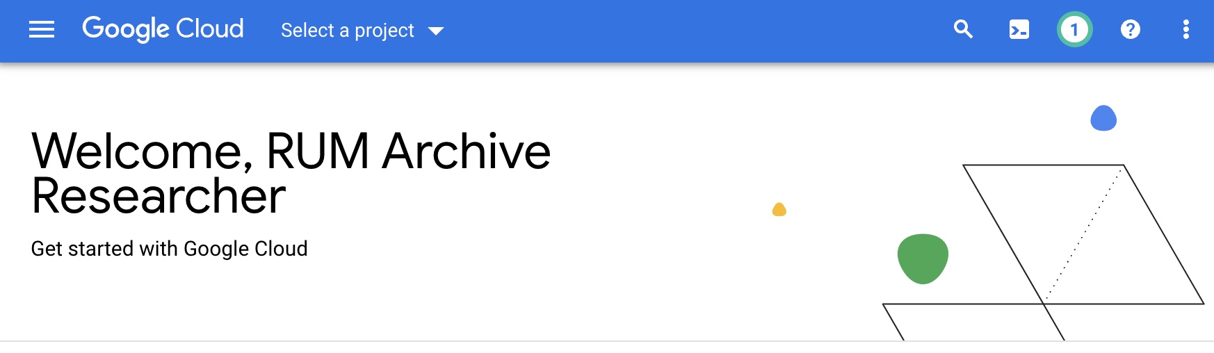Logging into Google Cloud